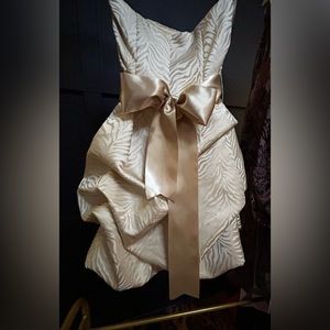 Formal cocktail dress by Jessica McClintock